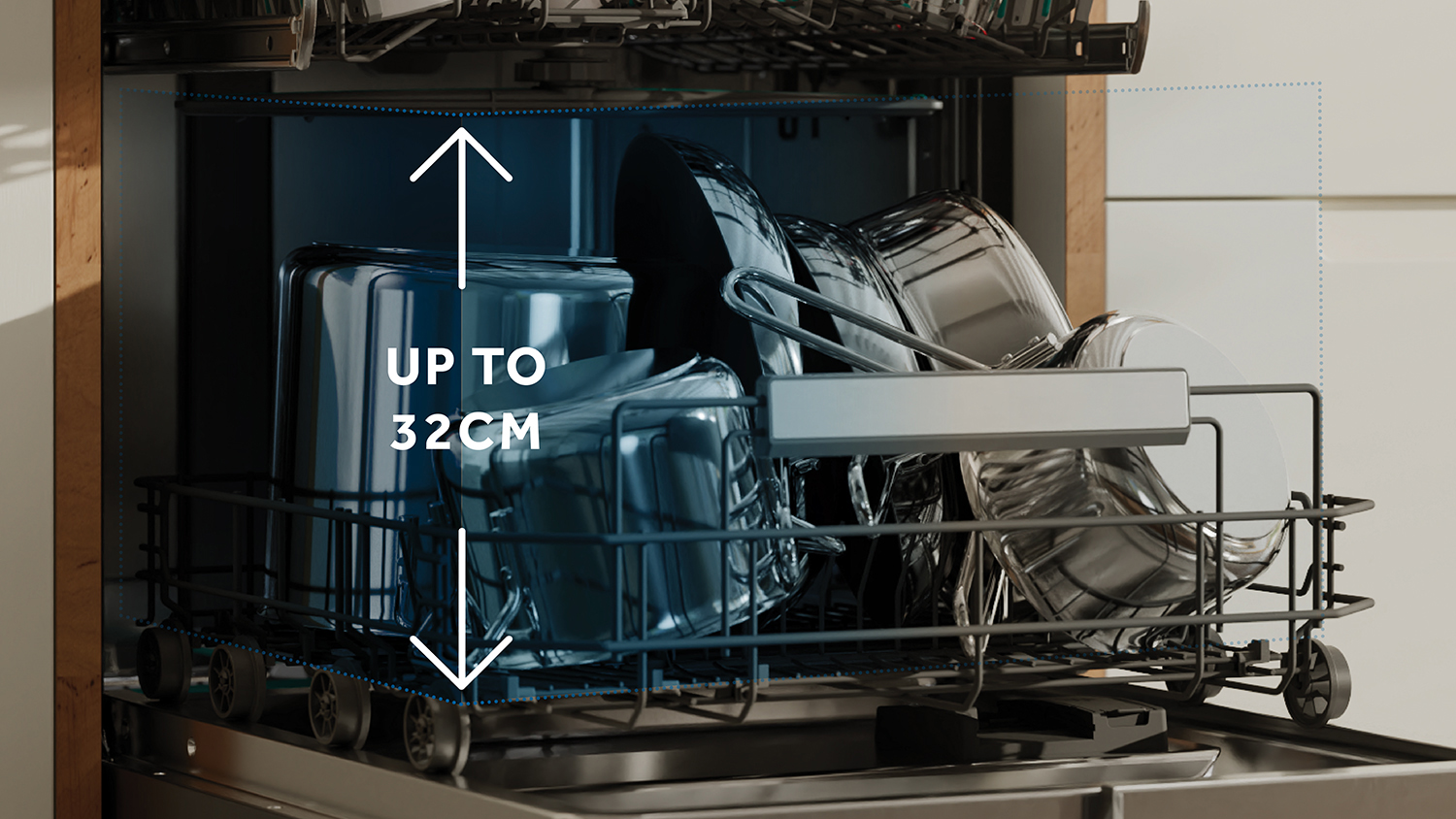 Haier 15 Place Setting Smart Freestanding Dishwasher - Black (HDW15F4B1)