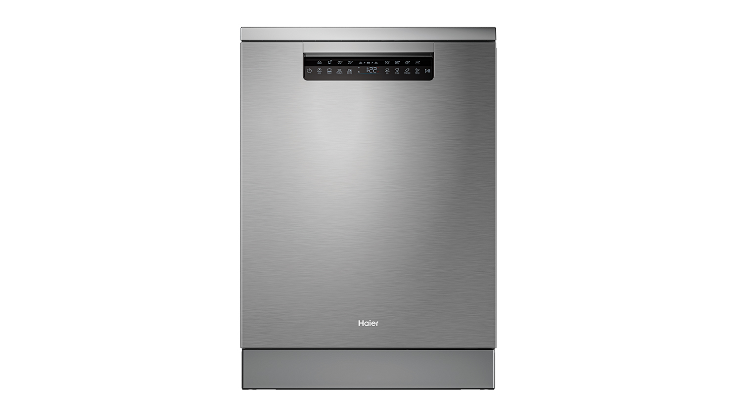 Haier 15 Place Setting Smart Freestanding Dishwasher - Satina (HDW15F4S1)