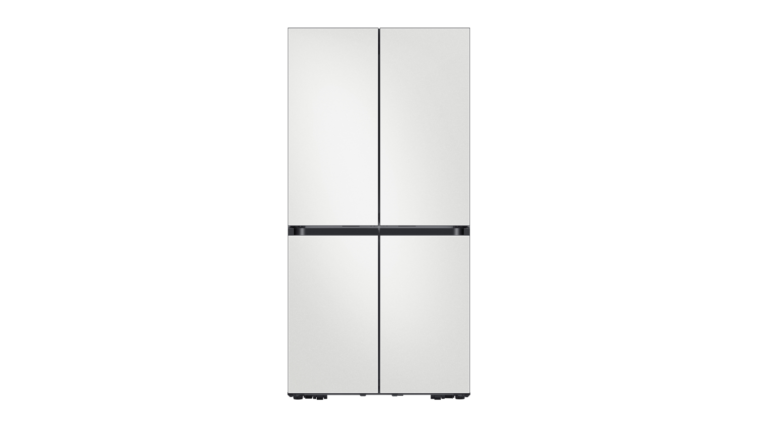 Samsung 648L Bespoke Quad Door Smart Fridge Freezer in a white finish