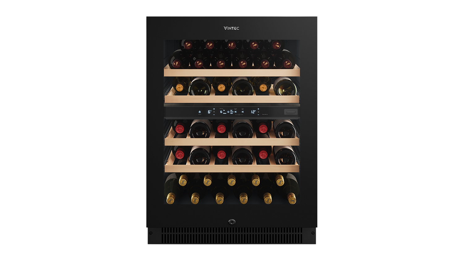 Vintec Wine Fridge with 40 Bottle Capacity - Black (VWD820SCB-X)