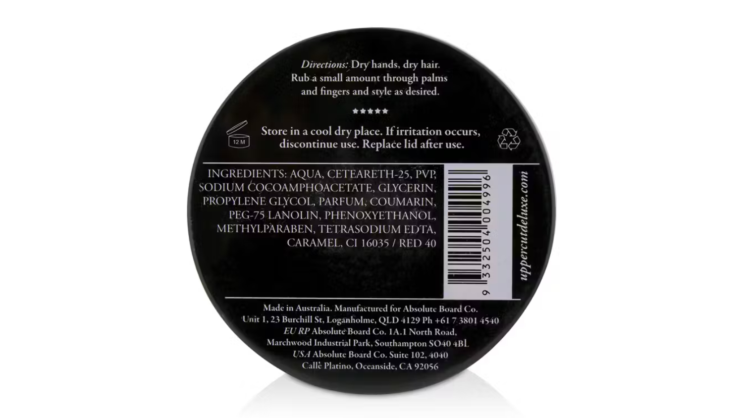 Uppercut Deluxe Deluxe Pomade - 100g/3.5oz