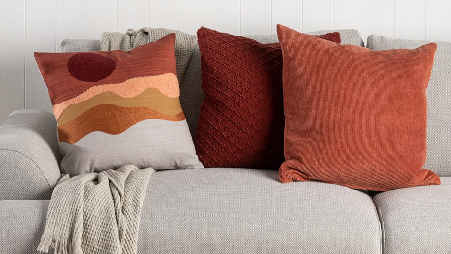 Angelico Cushion - Rust