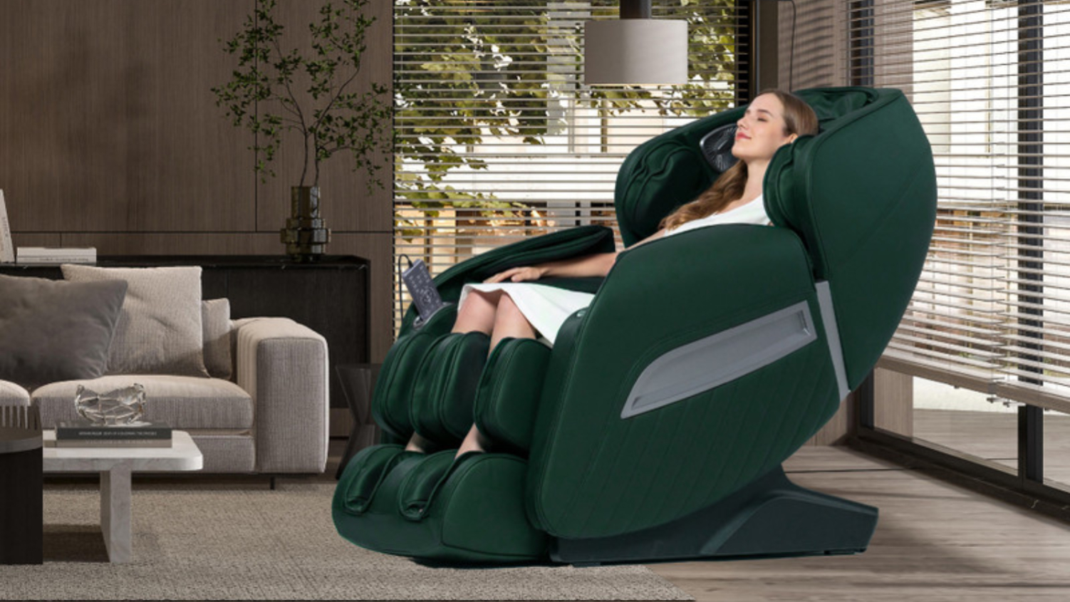 iRest SL-A309-S Triple S Massage Chair - Green