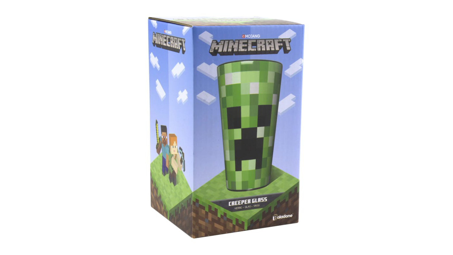 Paladone Minecraft Creeper Glass