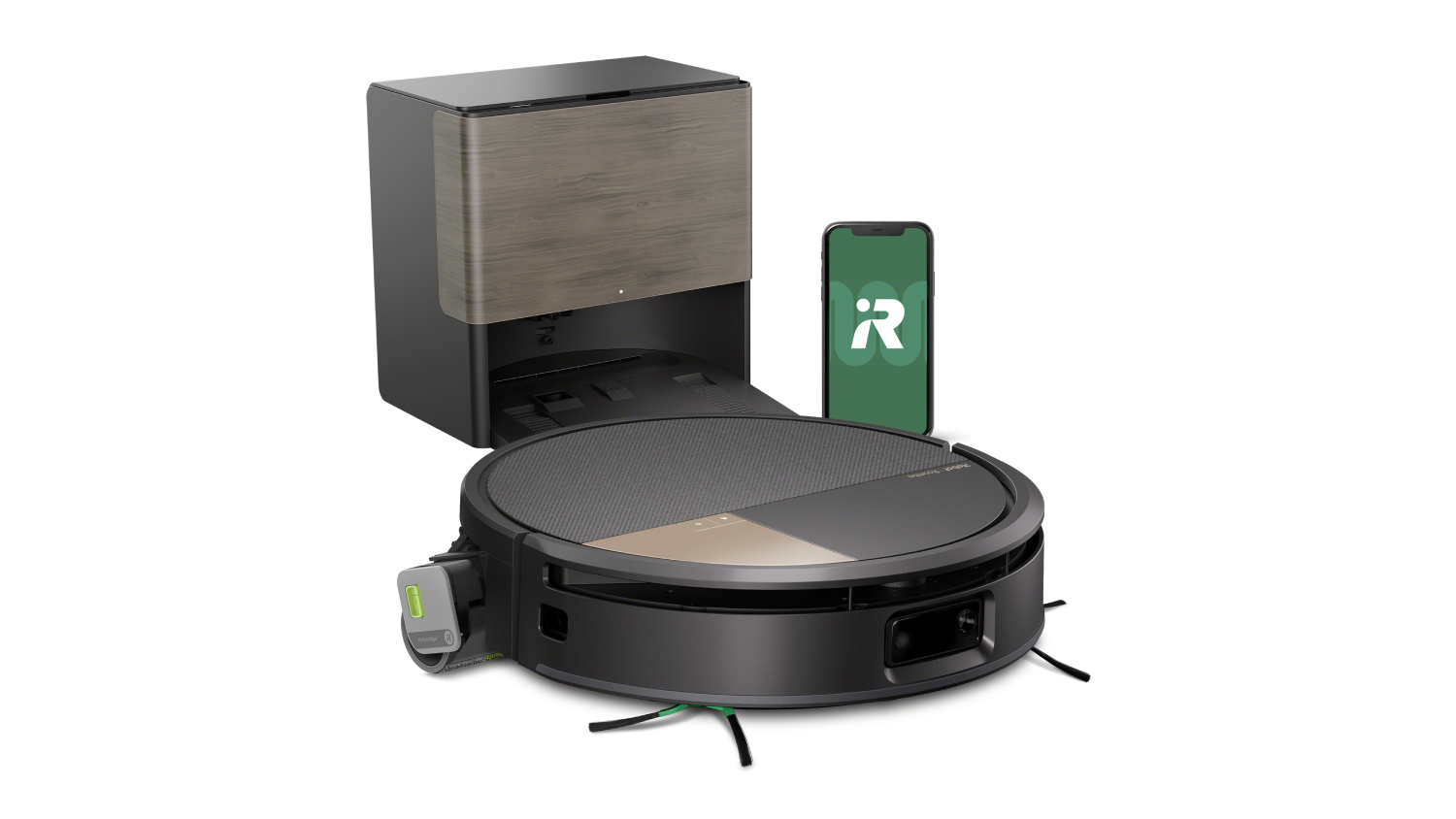 iRobot Roomba Max 705 Combo Robotic Vacuum & Mop with Multifunctional Docking Station - Black (X185000)