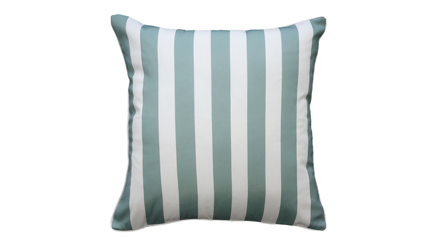 Branch Stripe Outdoor Cushion - Dusky Blue