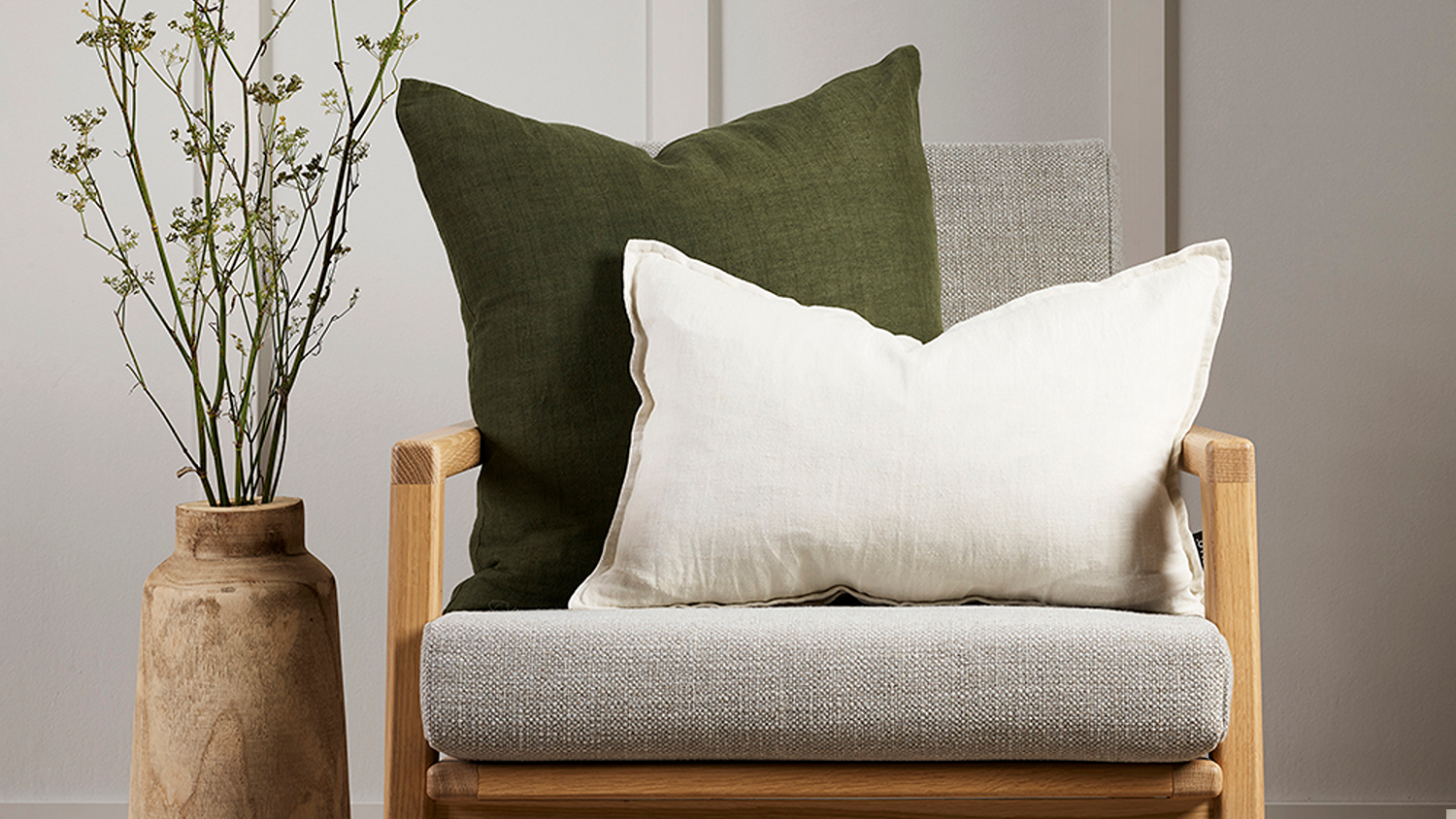 Milano Cushion - Olive