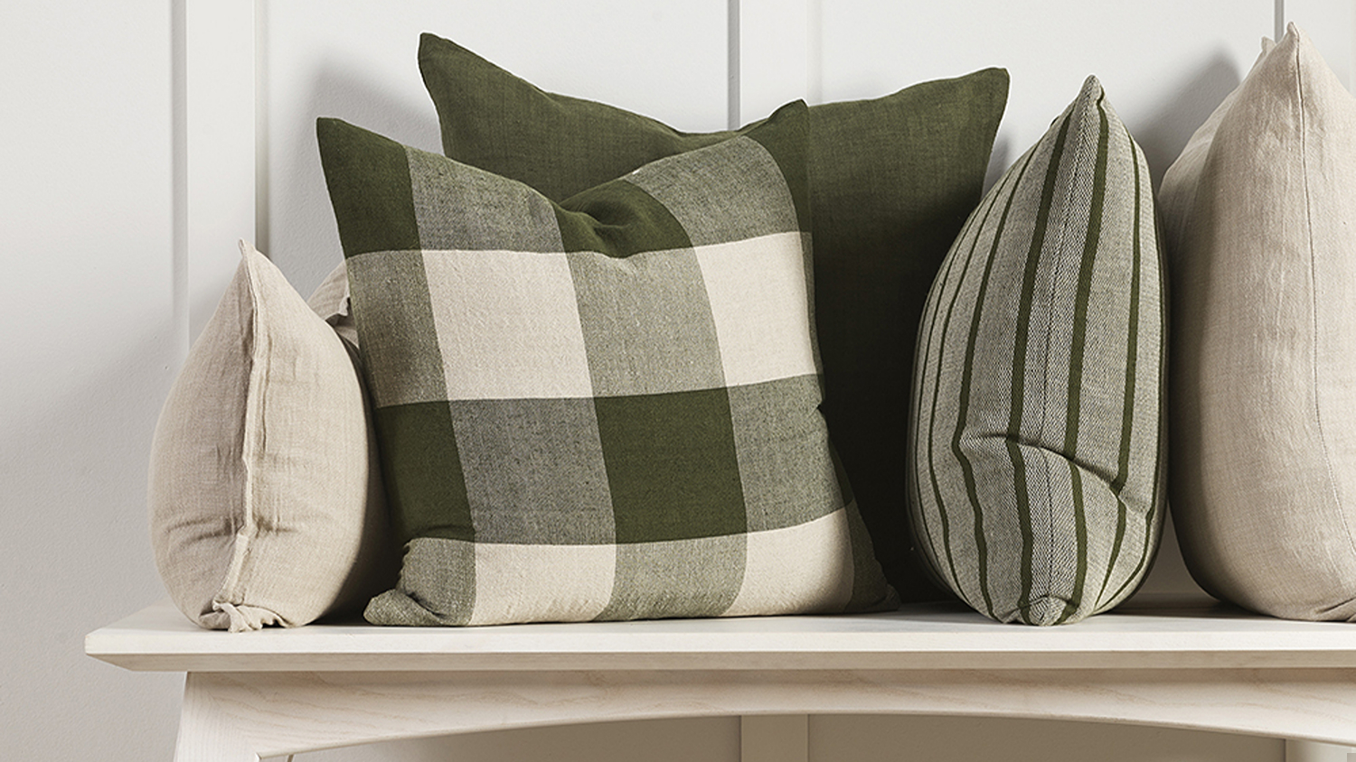 Archer Cushion - Olive