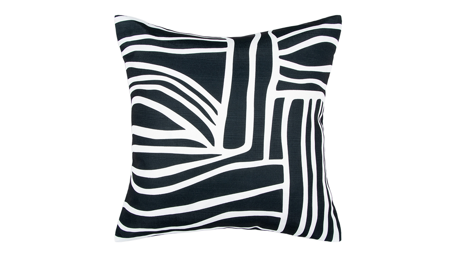 Maze Outdoor Cushion - Black