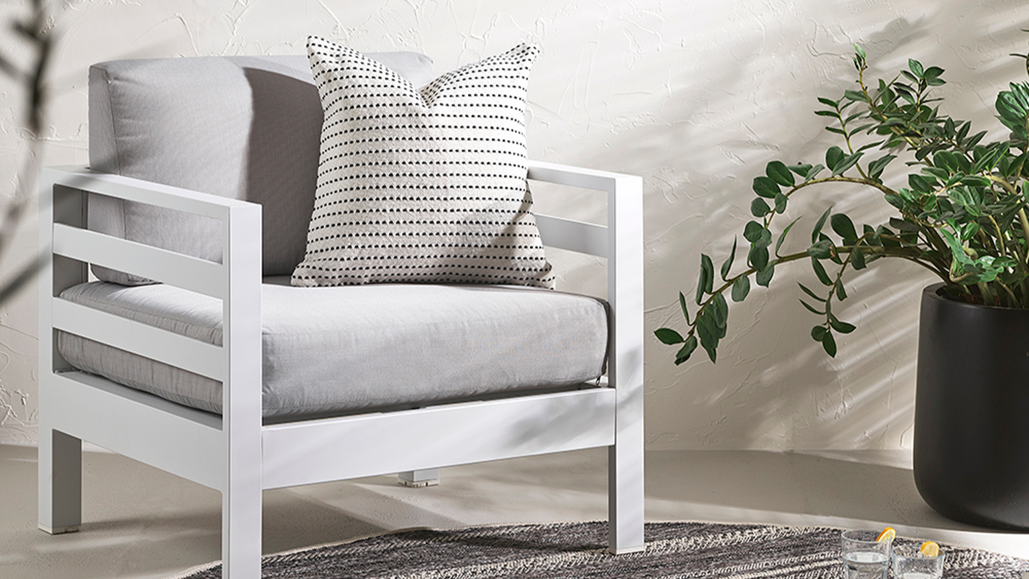 Emile Cushion - Ivory