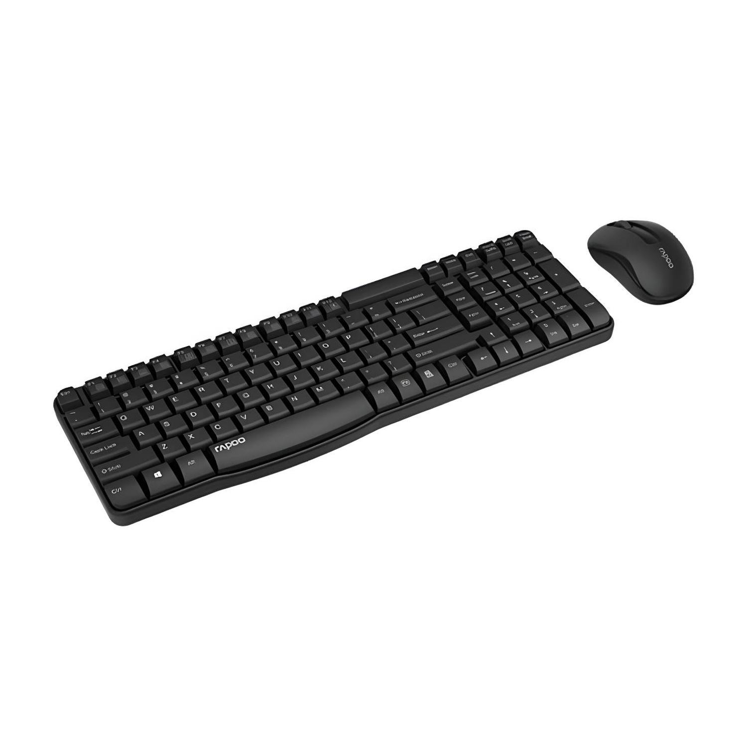 Rapoo x1800S Wireless Keyboard & Mouse Set - Black