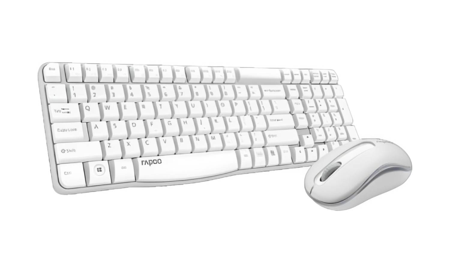 Rapoo x1800S Wireless Keyboard & Mouse Set - White