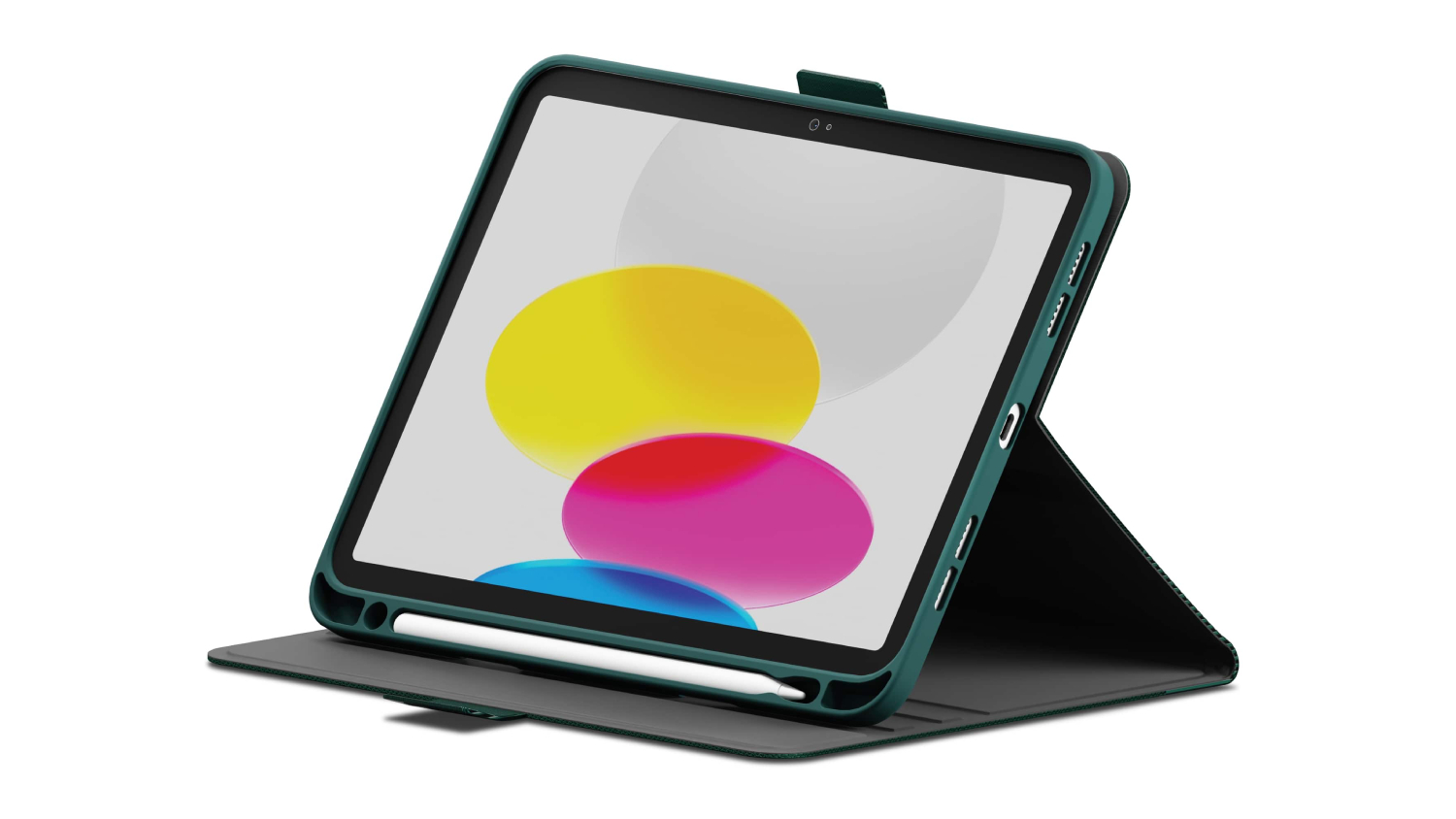 Cygnett TekView Case for iPad A16 10.9'' 10th Gen - Dark Emerald (CY5431TEKVI)