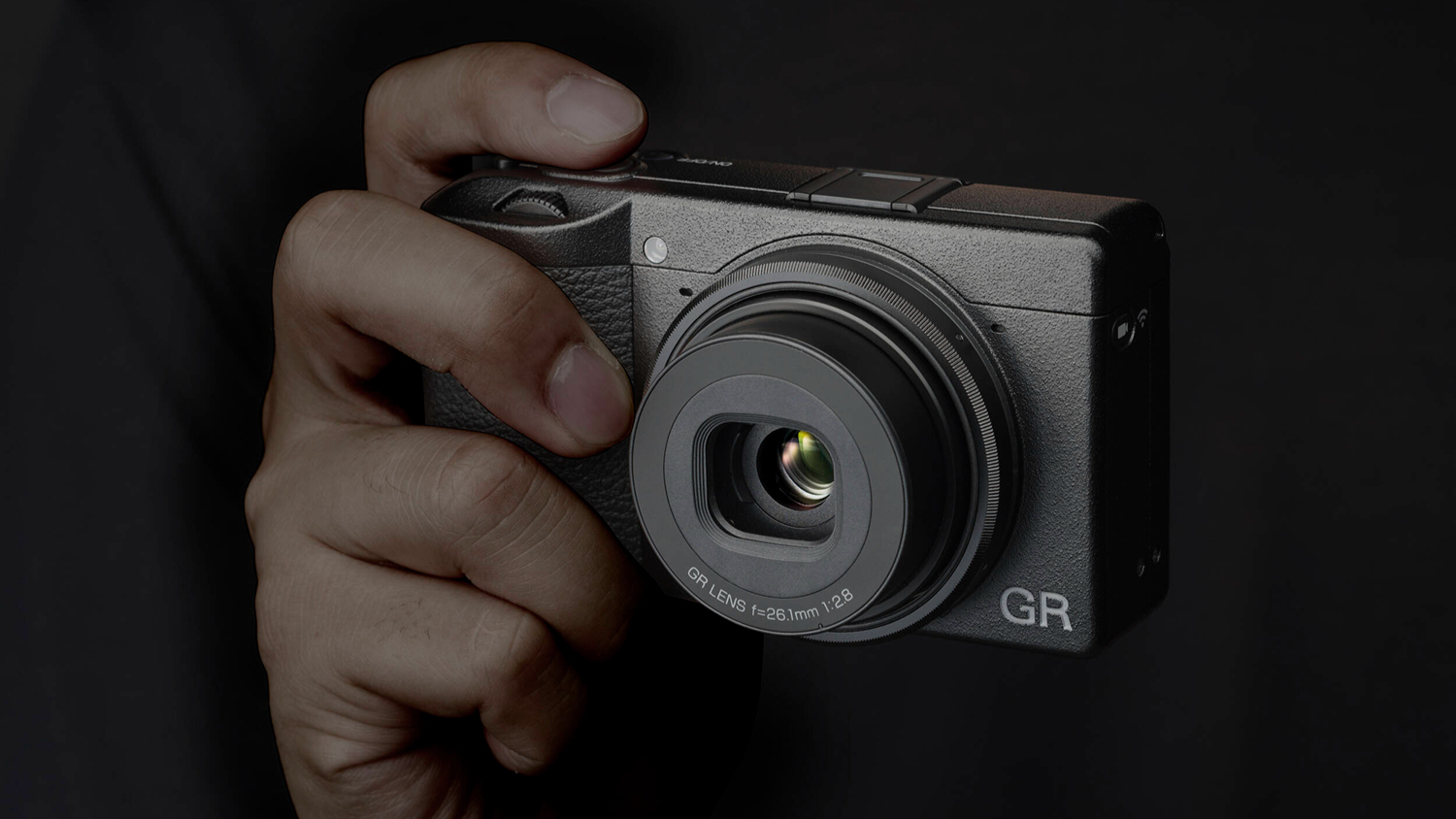 Ricoh GR IIIx Digital Compact Camera - Black