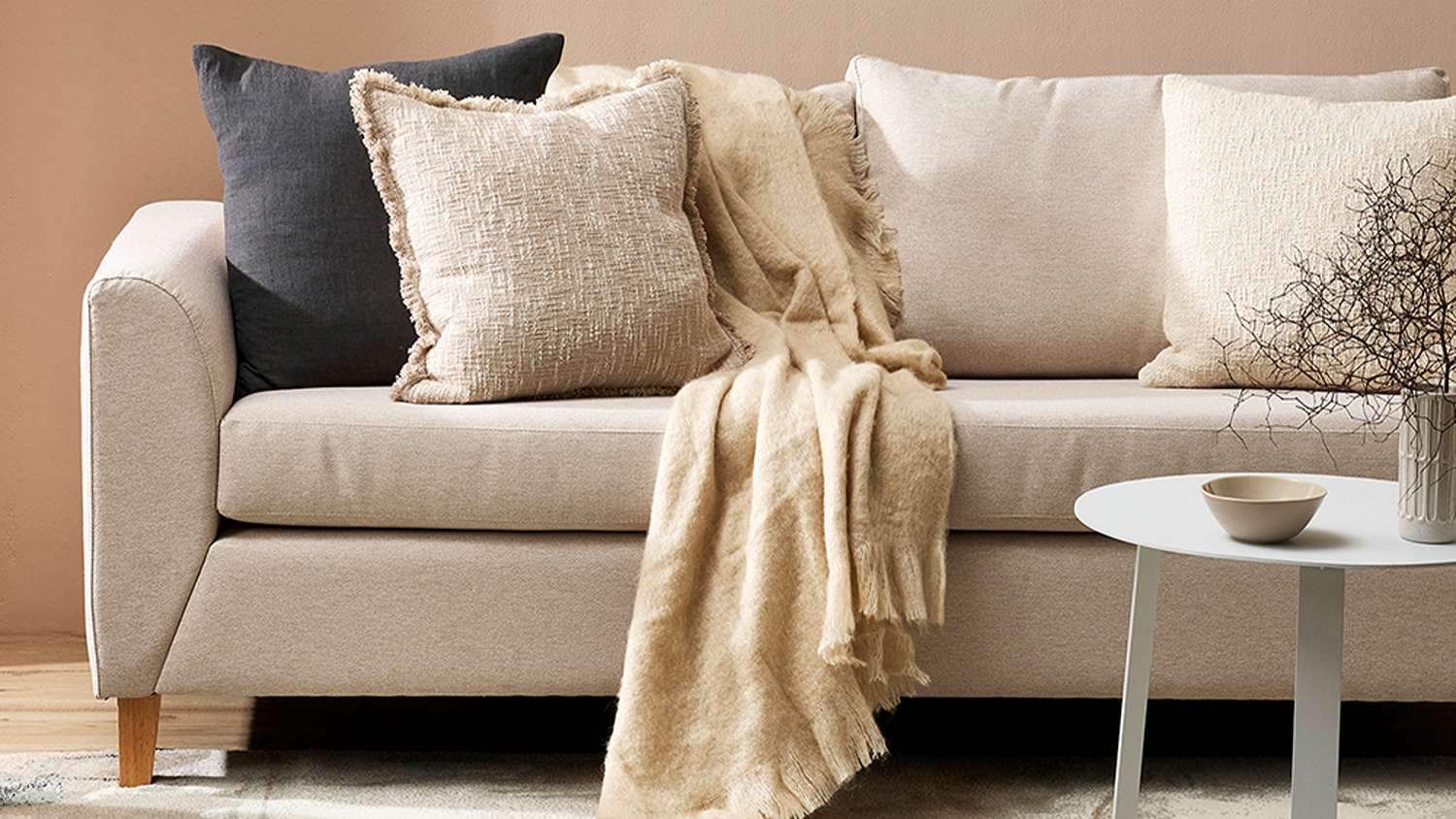 Fiesta Throw - Doeskin