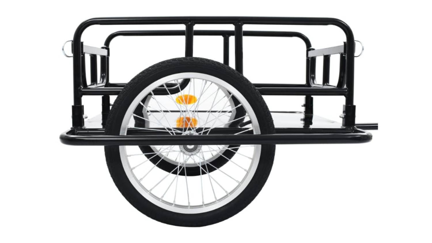 NNEVL Steel Frame Bike Cargo Trailer with 50kg Capacity - Black