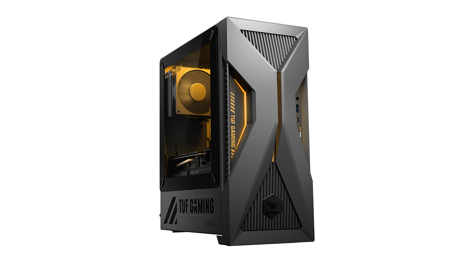 Asus TUF Gaming Desktop - Intel Core i5 16GB-RAM 1TB-SSD NVIDIA GeForce RTX3050 6GB Graphics - Grey (T500MV-13420H291W)