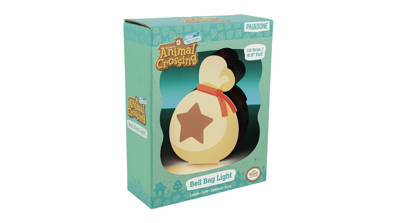 Paladone Animal Crossing Bell Bag Box Light