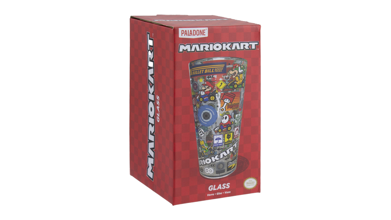 Paladone Mario Kart Glass