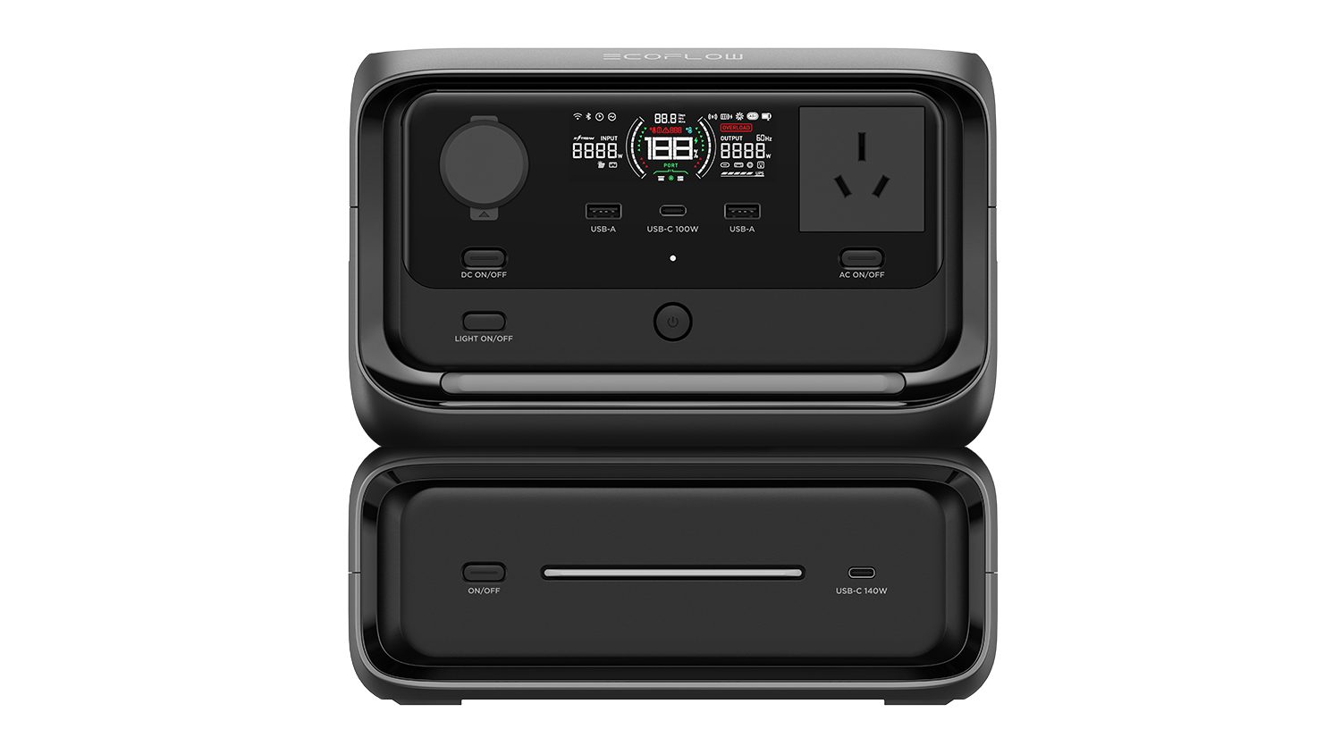 EcoFlow River 3 Max 600W Portable Power Station - Black (RIVER3MAXBUNDLE)