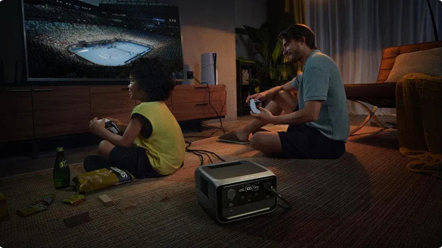 EcoFlow River 3 Max 600W Portable Power Station - Black (RIVER3MAXBUNDLE)