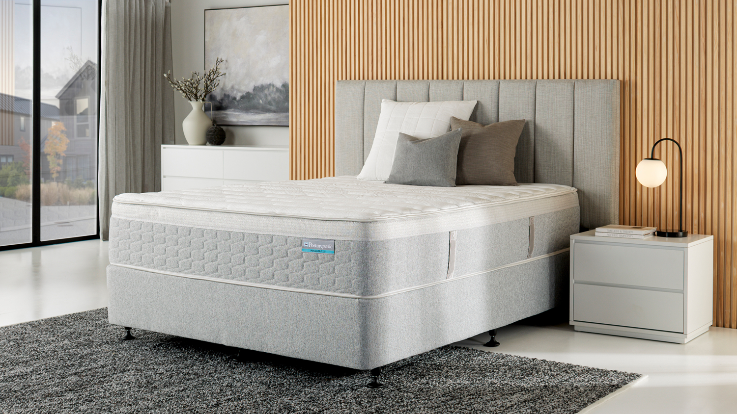 Harrington Medium Single Mattress by Sealy Posturepedic
