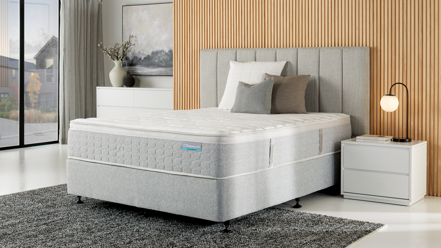 Harrington Firm Californian King Mattress by Sealy Posturepedic