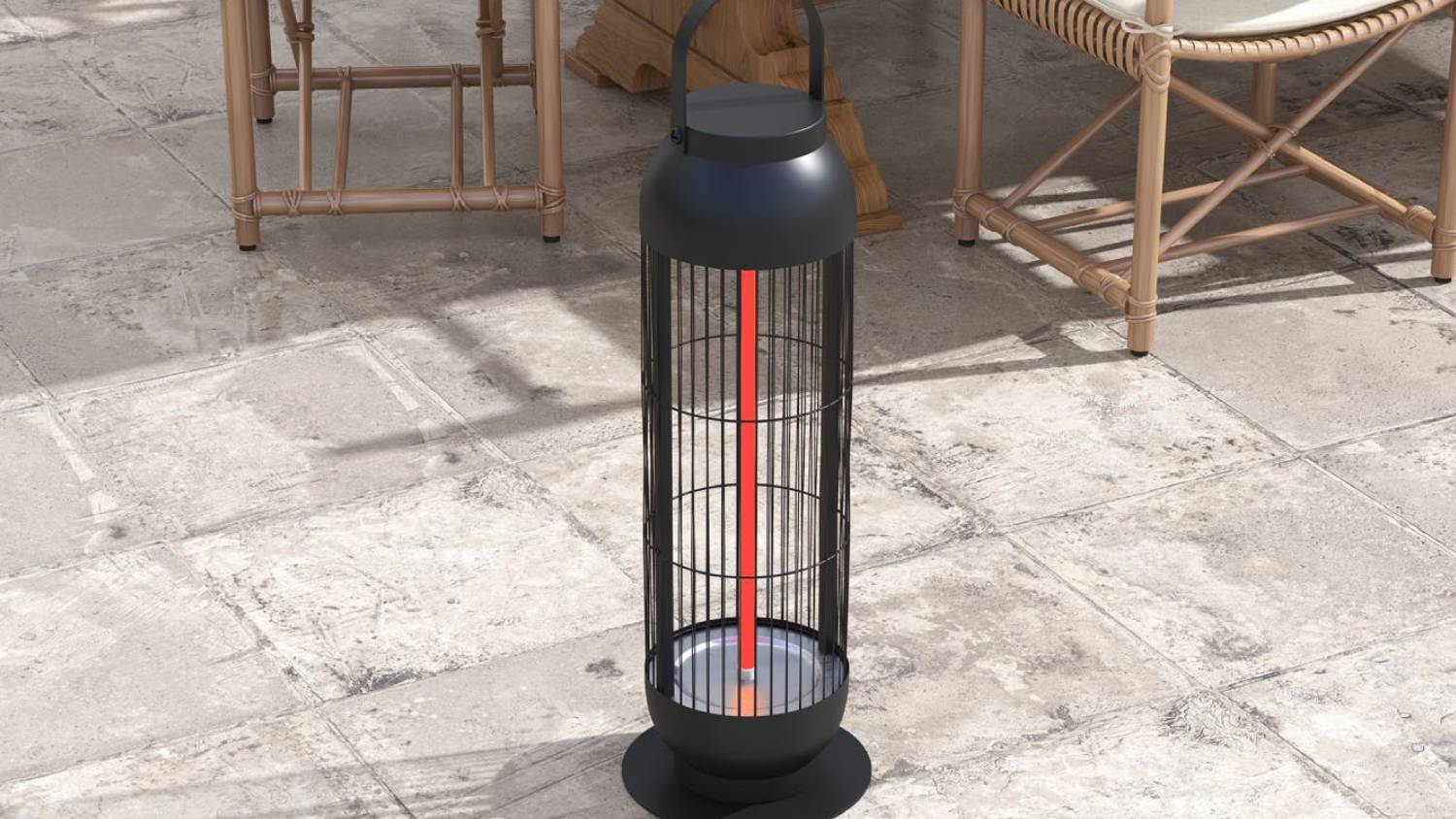Havana Outdoor Portaheat Electric Patio Heater 1000W