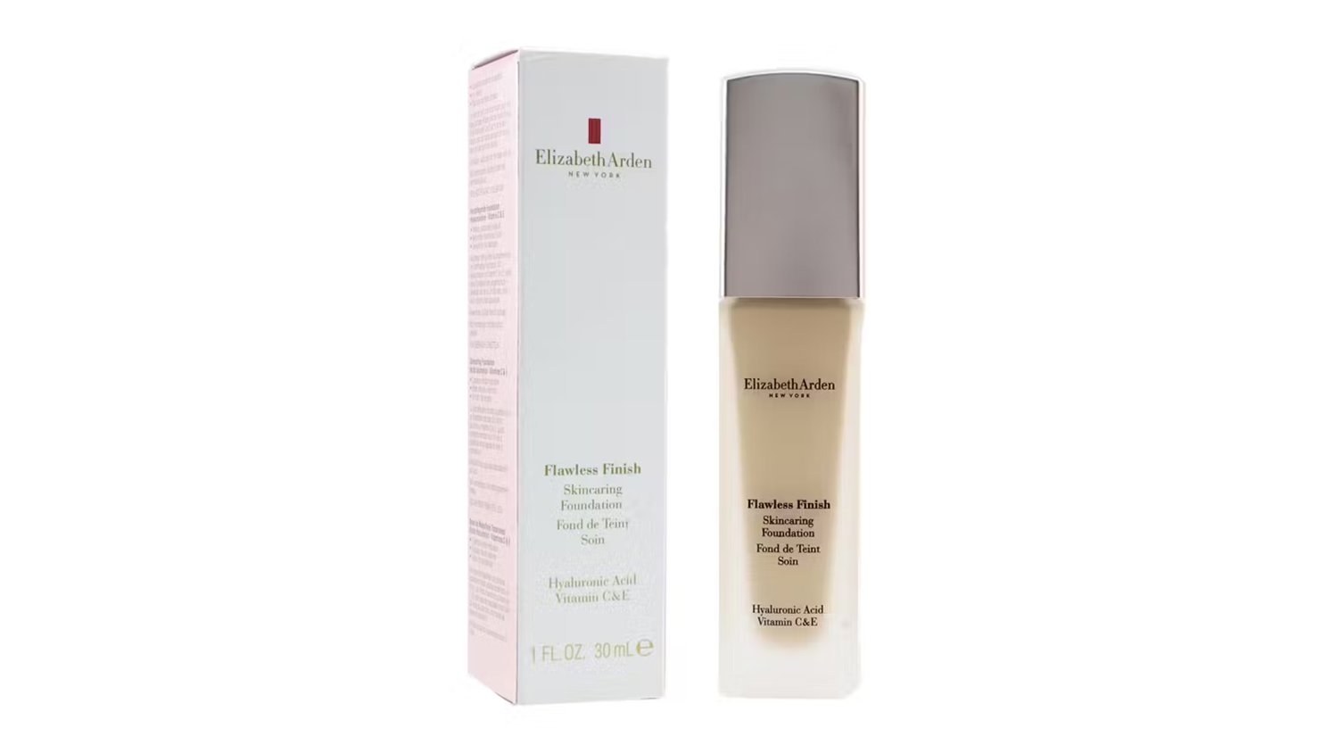 Elizabeth Arden Flawless Finish Skincaring Foundation - # 200N (Light Skin With Neutral Peach Undertones) - 30ml/1oz