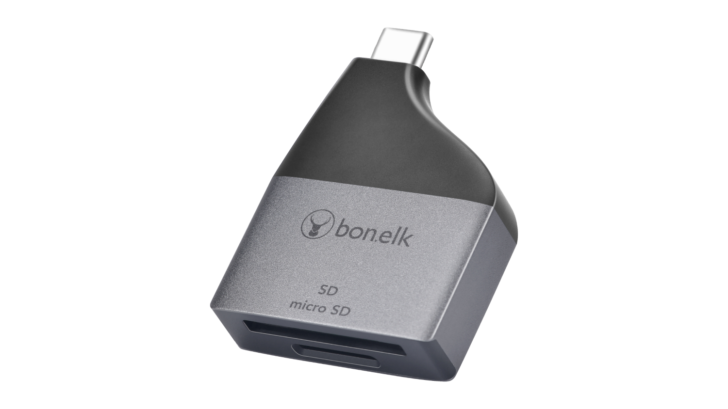 Bon.Elk USB-C to MicroSD/SD Adapter - Space Grey (ELK-80078-R)