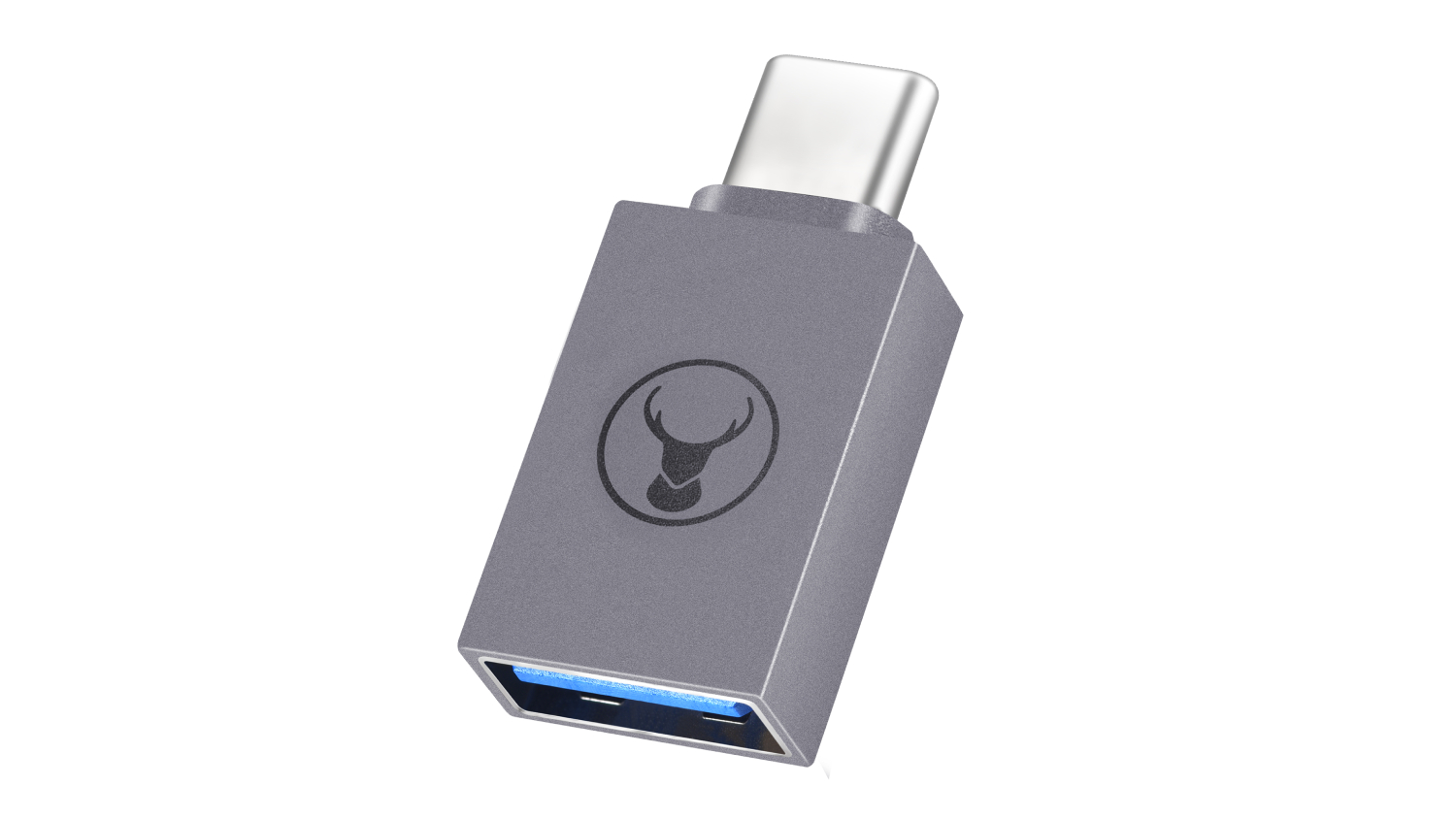 Bon.Elk USB-C to USB-A 3.0 Adapter - Space Grey (ELK-80079-R)