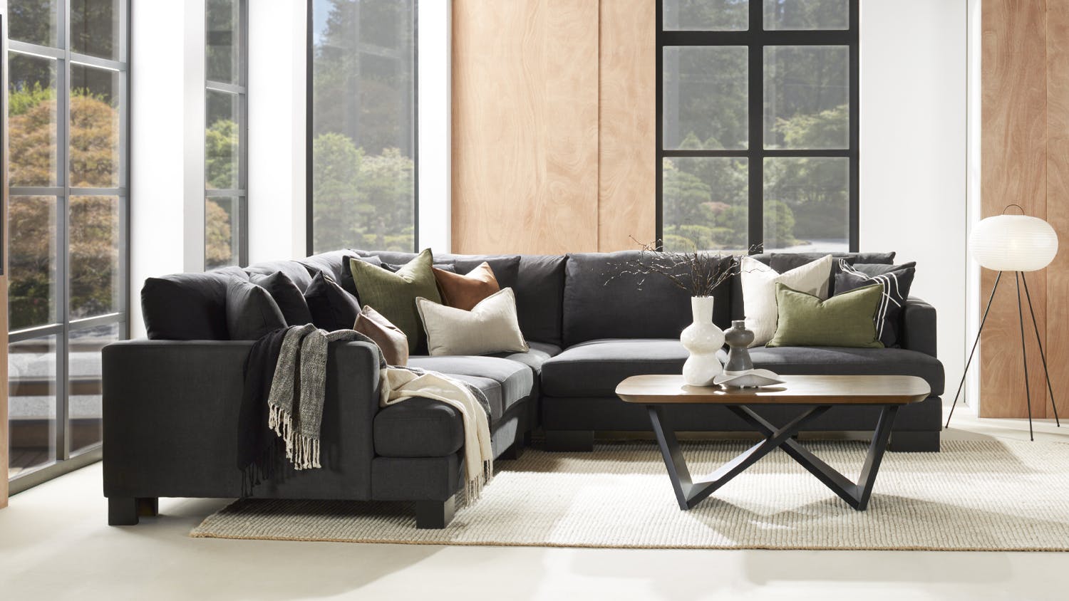 Monte Carlo Fabric Corner Lounge Suite Harvey Norman New Zealand