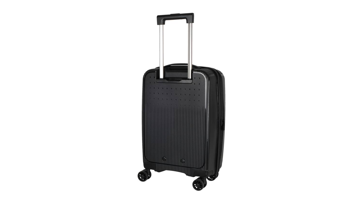 Voyager Montreal Hard Luggage Case 53cm - Black