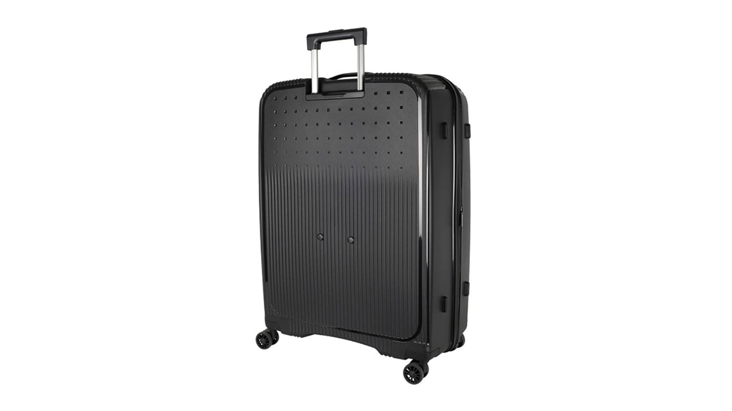 Voyager Montreal Hard Luggage Case 76cm - Black
