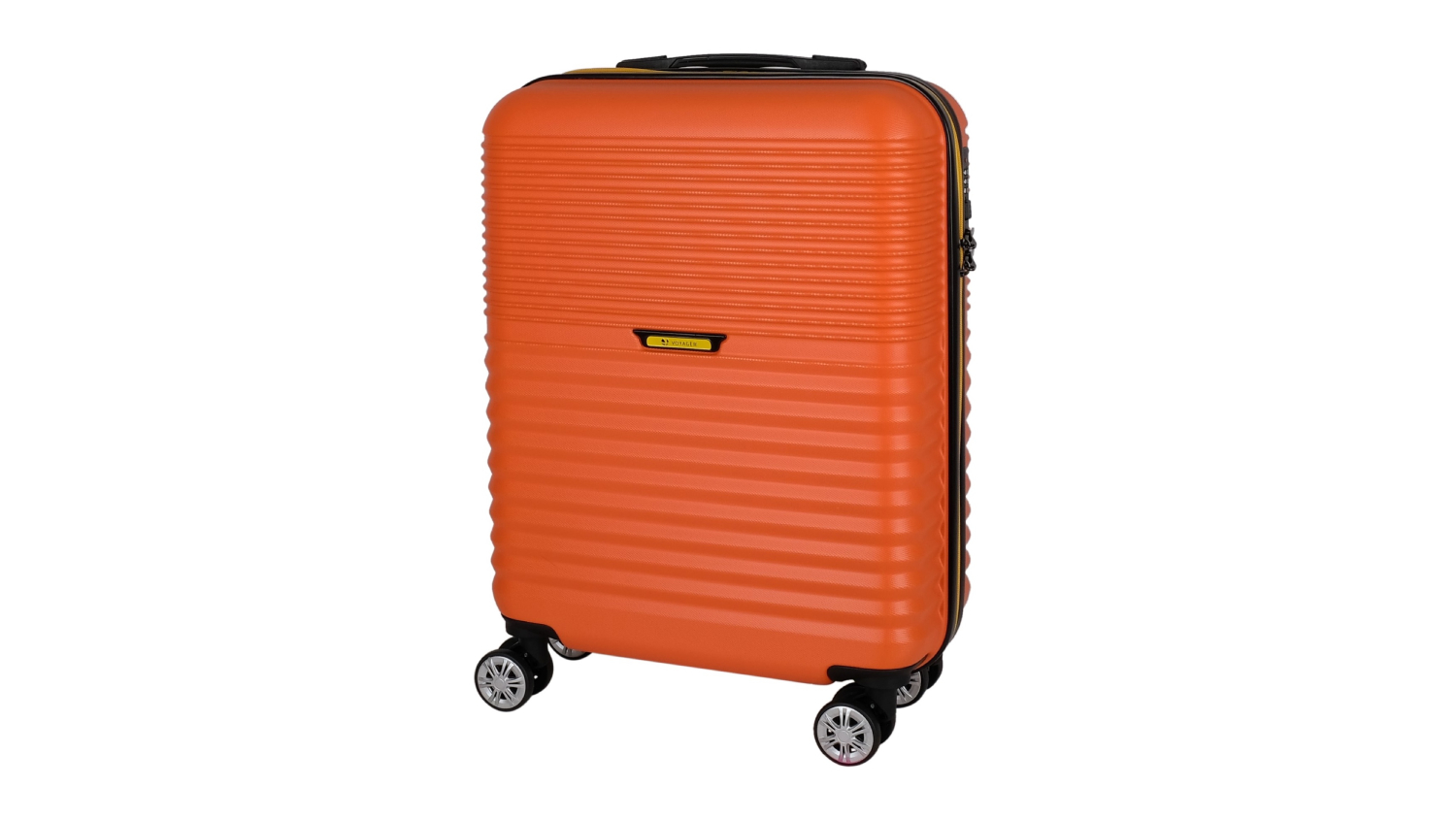 Voyager Marbella Hard Luggage Case 55cm - Orange