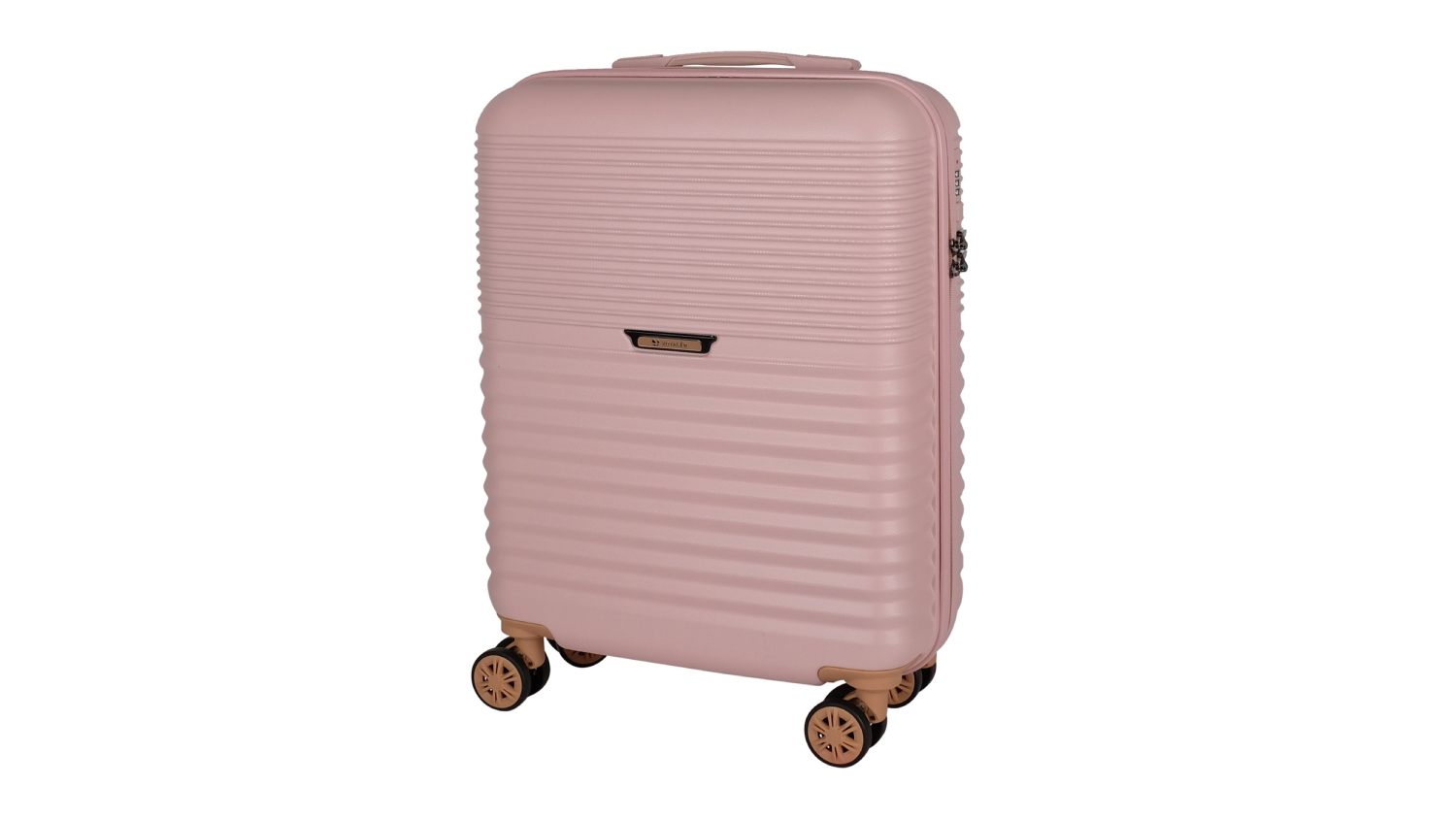 Voyager Marbella Hard Luggage Case 55cm - Pink