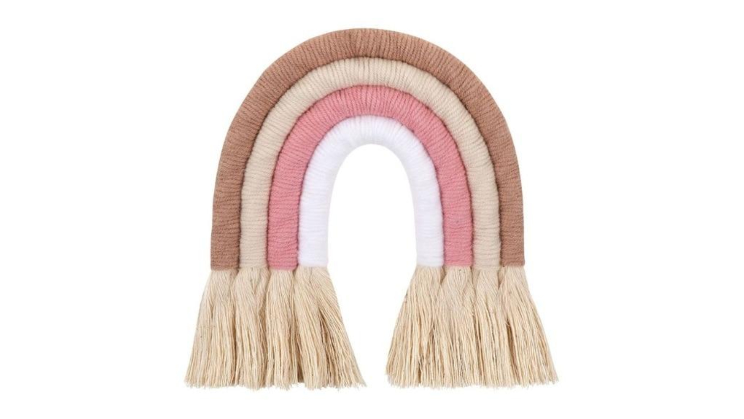 HOD Handmade Macrame Rainbow - Seashell