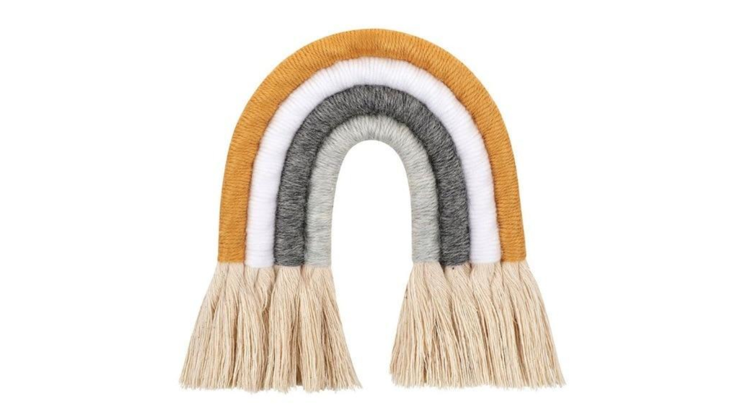 HOD Handmade Macrame Rainbow - Lemonade