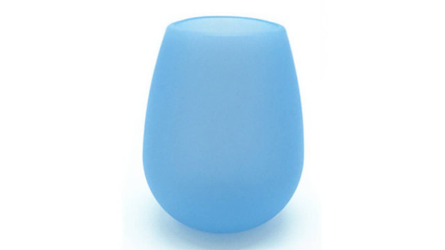 Hod Silicone Wine Glass Blue - 2 Pack