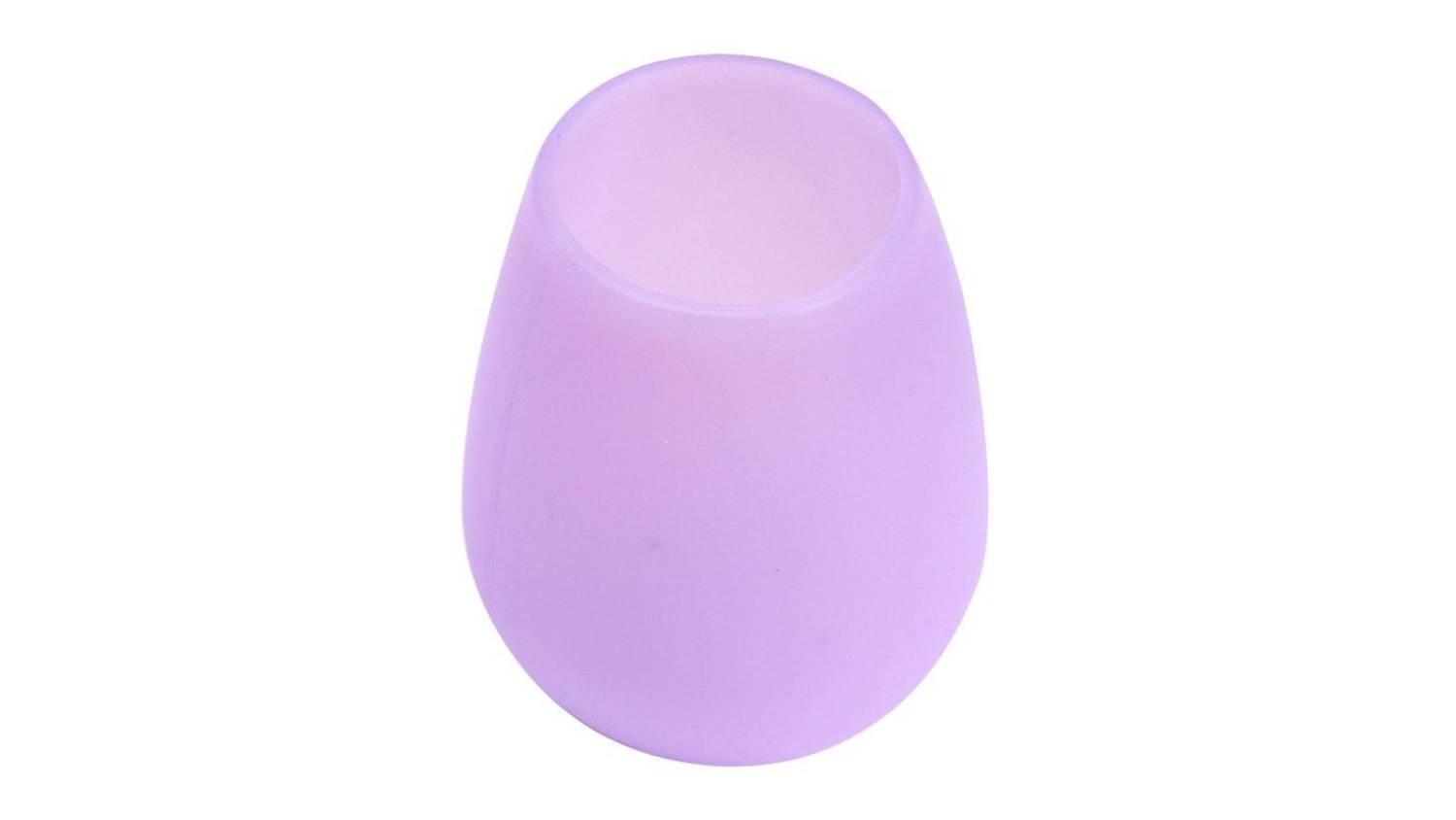 Hod Silicone Wine Glass Purple - 2 Pack