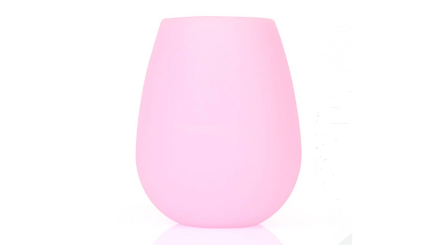 Hod Silicone Wine Glass Pink - 4 Pack