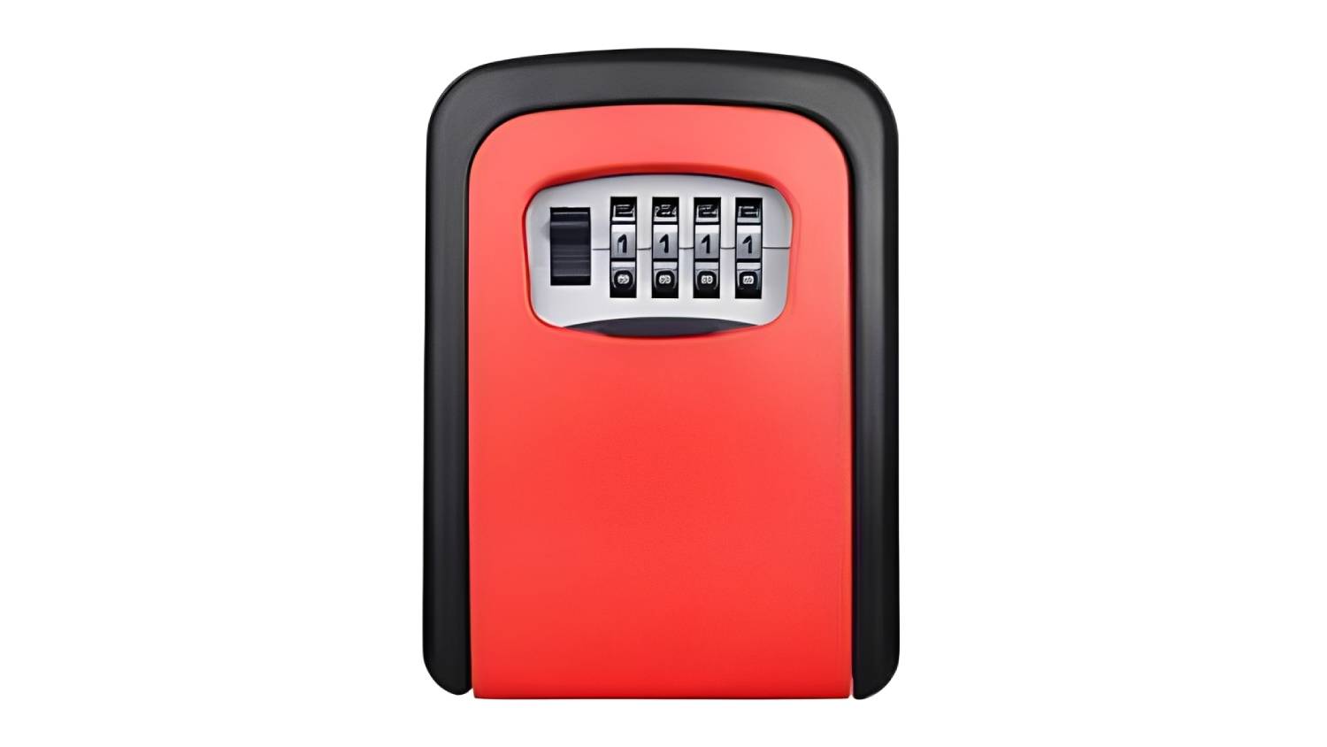 Hod Combination Lock Box for Keys - Red