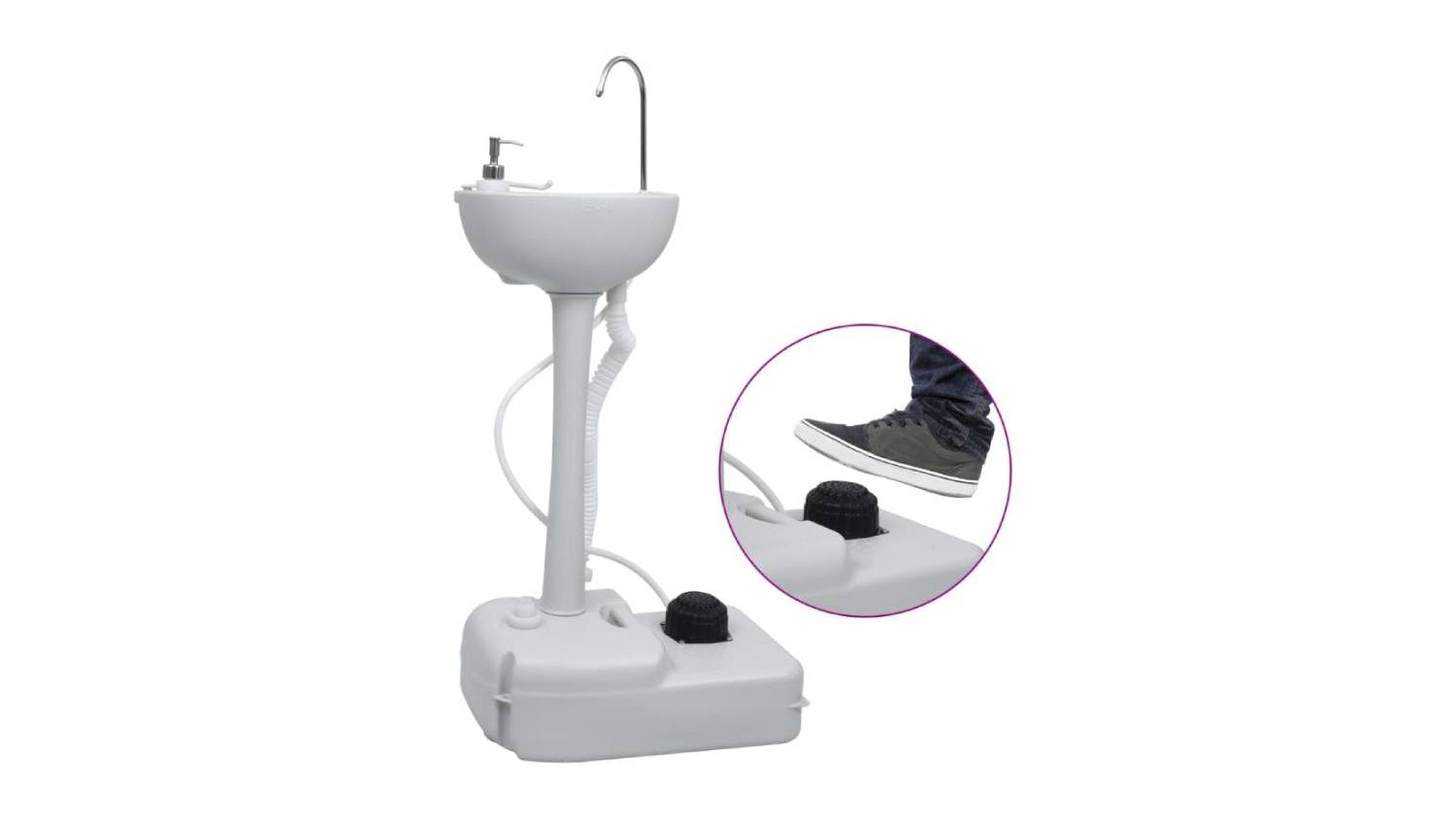 NNEVL Camping Handwashing Stand 20L - Grey