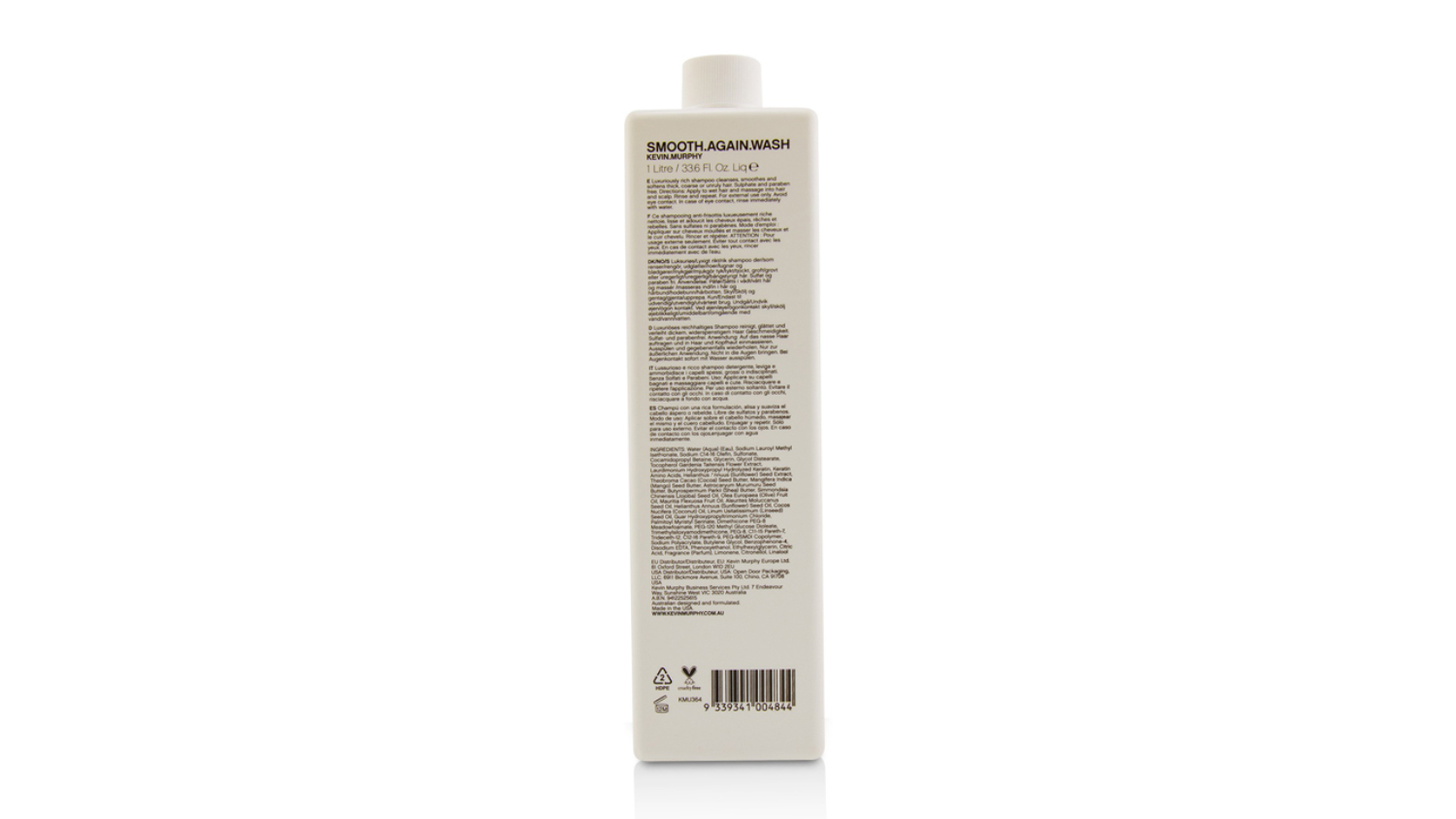Kevin Murphy Smooth Again Wash (Smoothing Shampoo - For Thick, Coarse Hair) - 1000ml/33.8oz