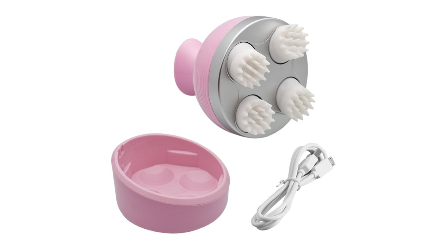 HOD Wireless Mini Scalp Massager - Pink