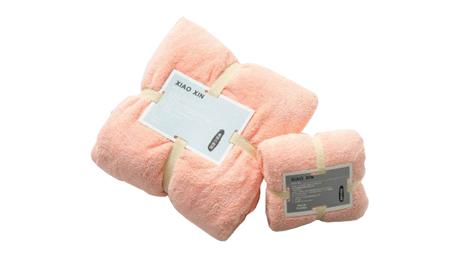 Hod Bath Towels 2 Piece - Pink
