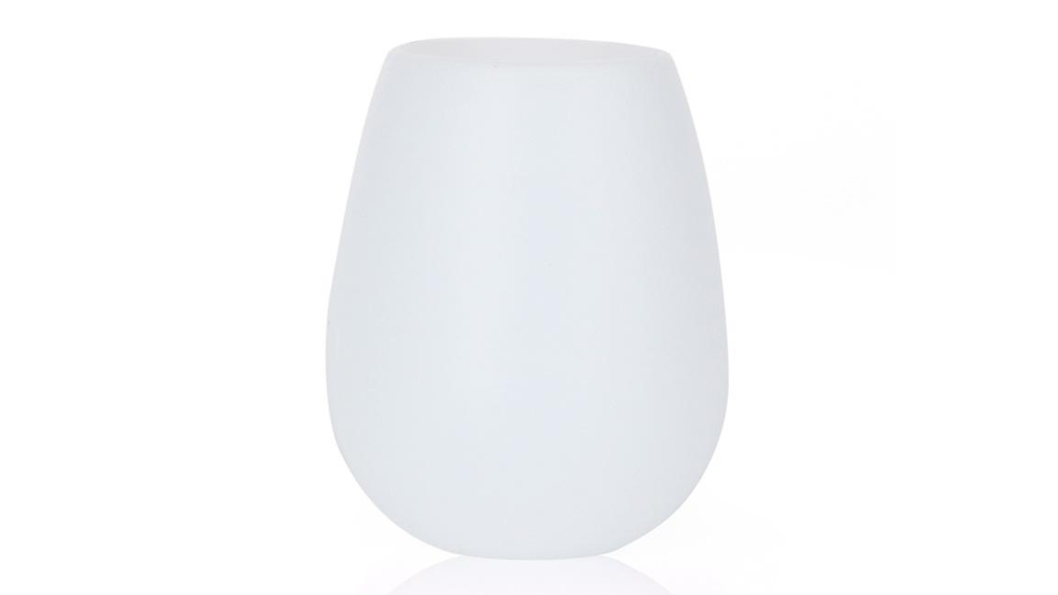 Hod Silicone Wine Glass - White