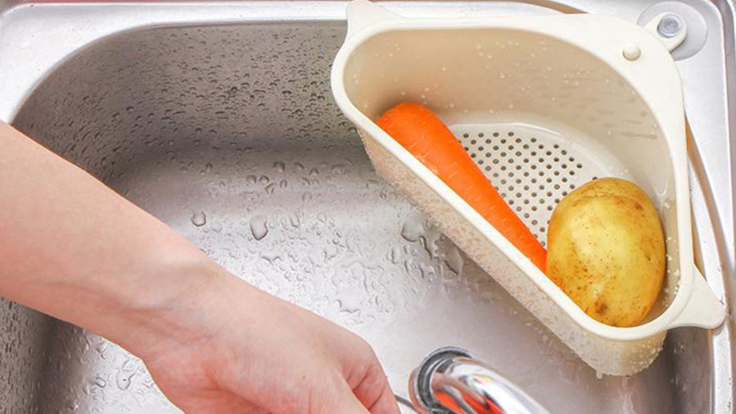 HOD 1 Piece Kitchen Sink Draining Shelf - Beige