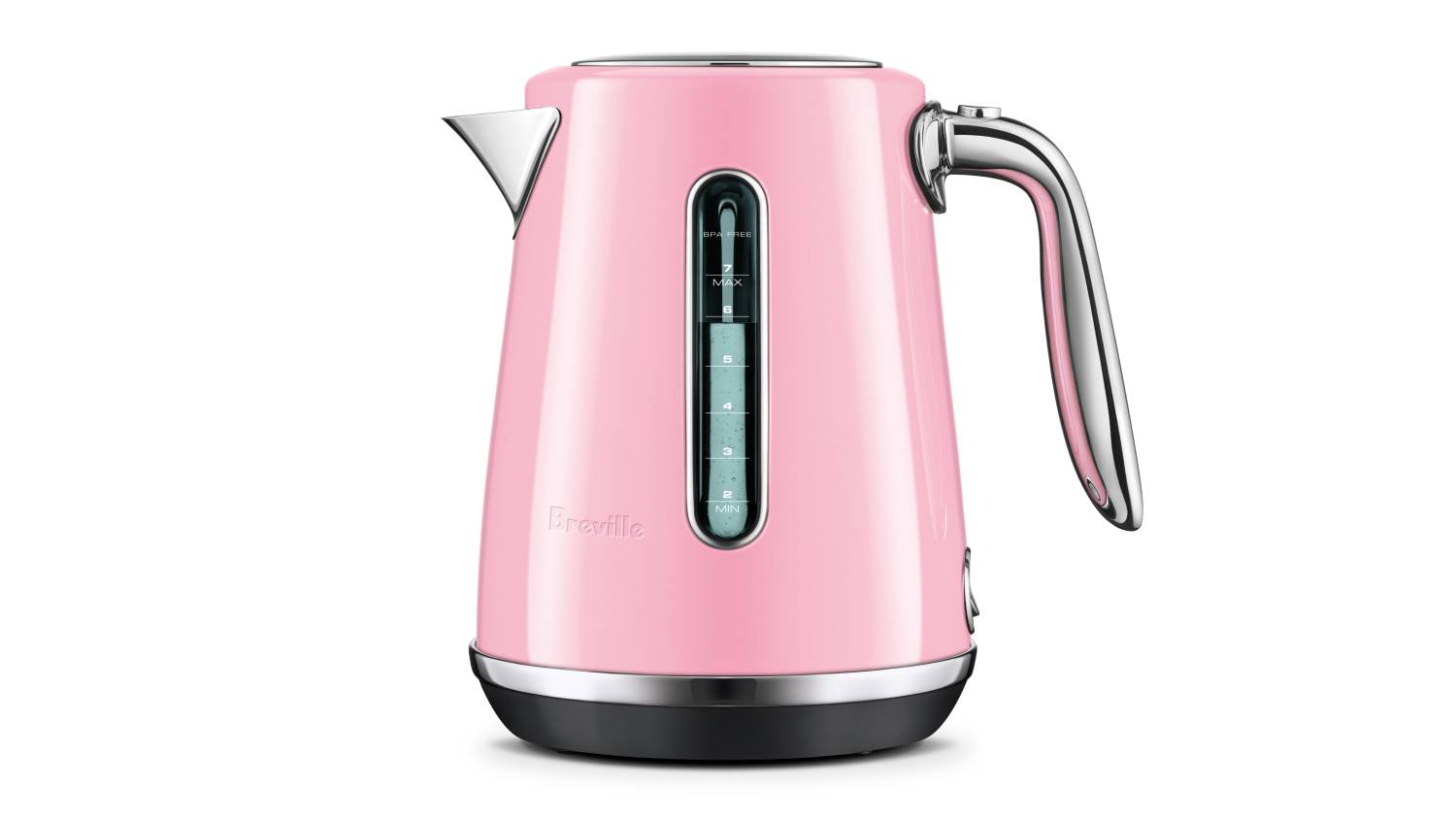Breville the Soft Top Luxe Kettle Strawberry Glaze