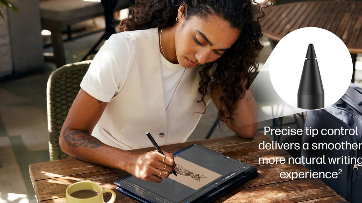 HP 700 Rechargeable MPP 2.0 Multi Stylus Pen - Black (93Z27AA)